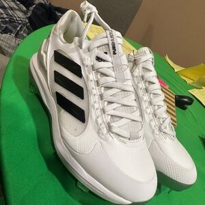 Adidas PureHustle 2 Elite White Black Softball Cleats Women's Size 7